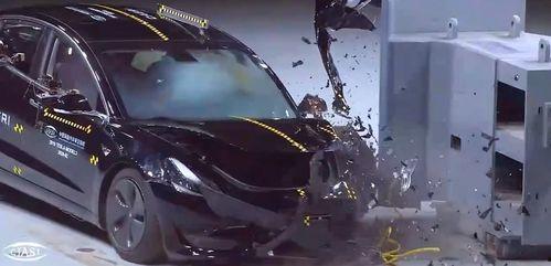 国产车撞特斯拉视频,揭秘事故真相与安全对比